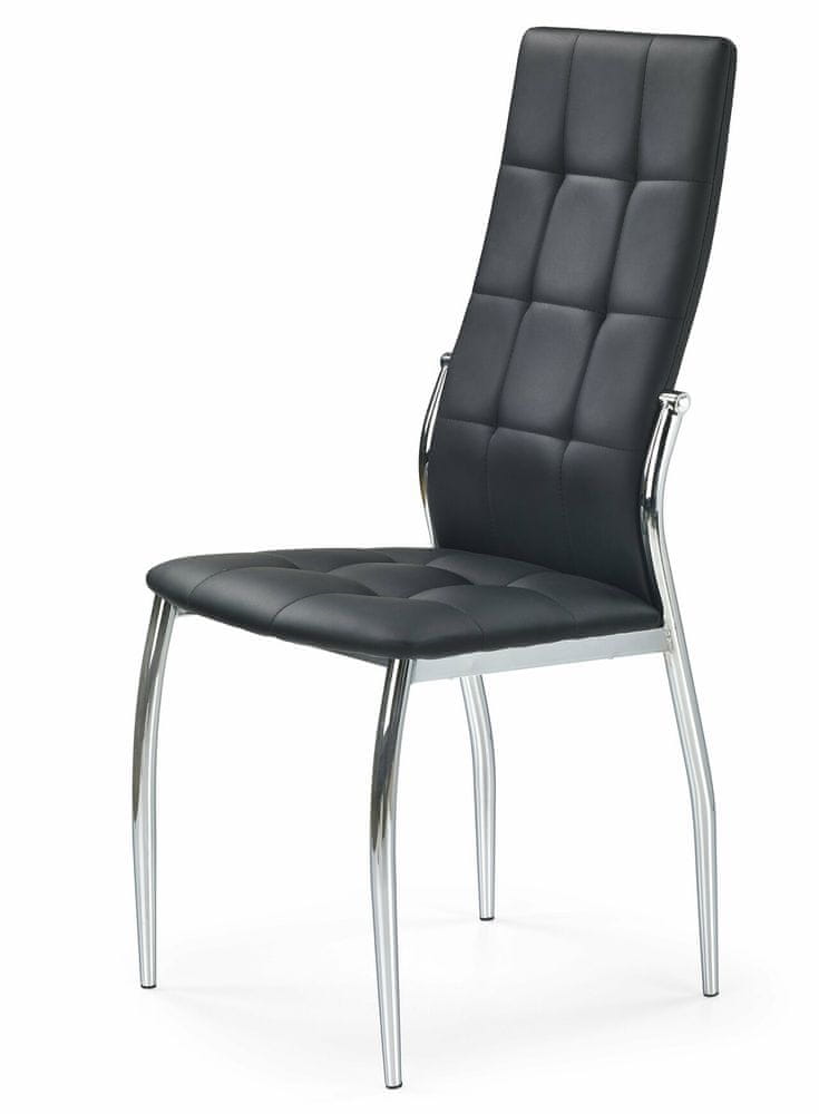 Halmar Jedálenská stolička K209, čierna